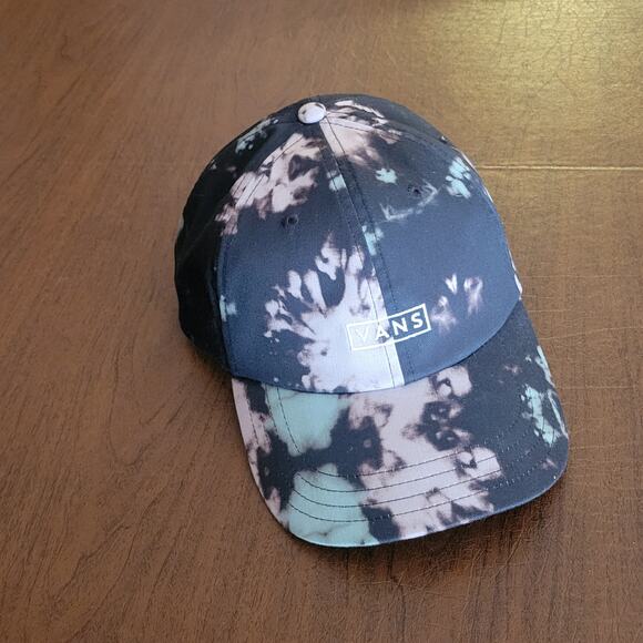 Vans Black, Bleach-Dyed Baseball Cap New, never been used Size adjustable - Picture 4 of 9